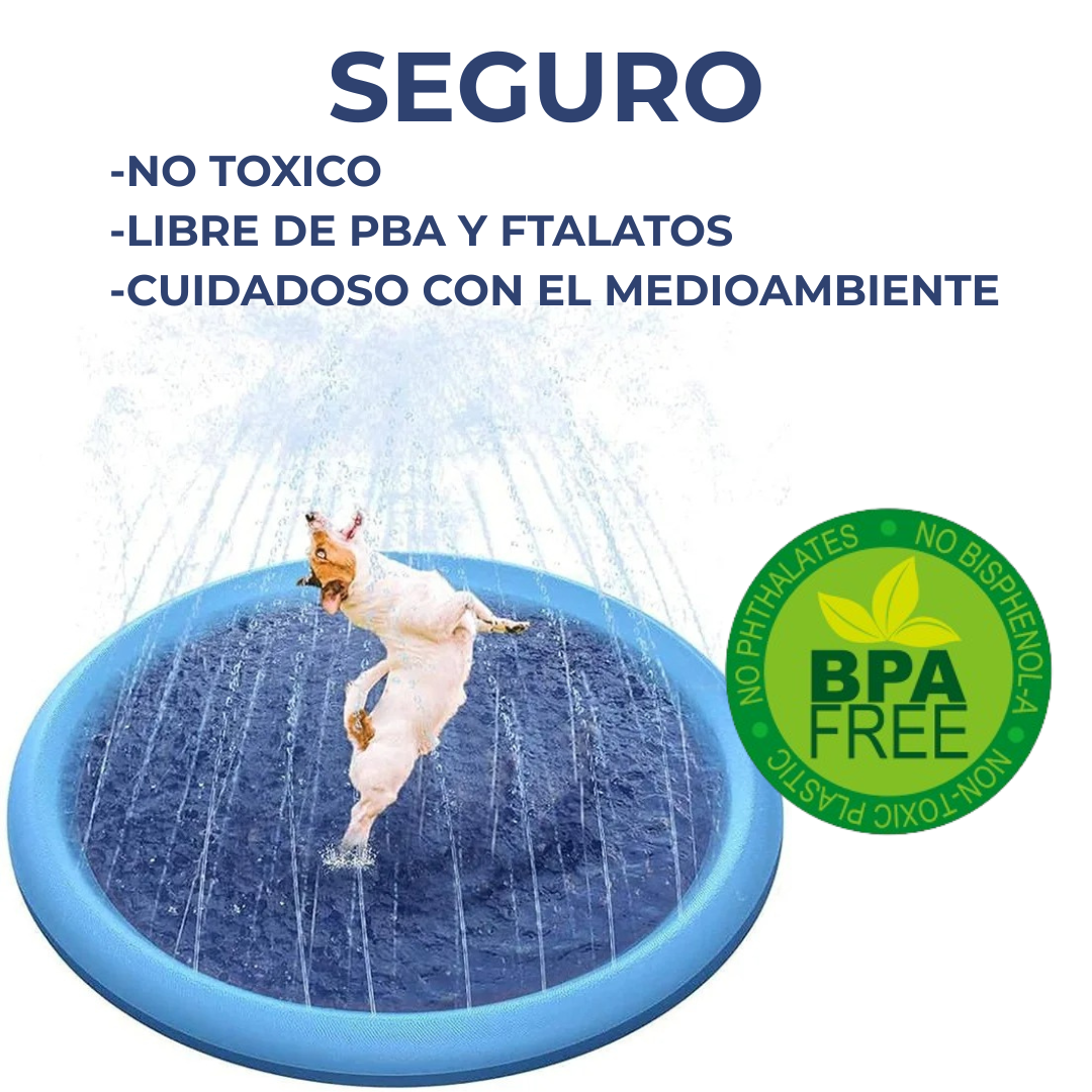 Alfombra aspersor para mascotas - FRESQUIPET + Ebook de regalo