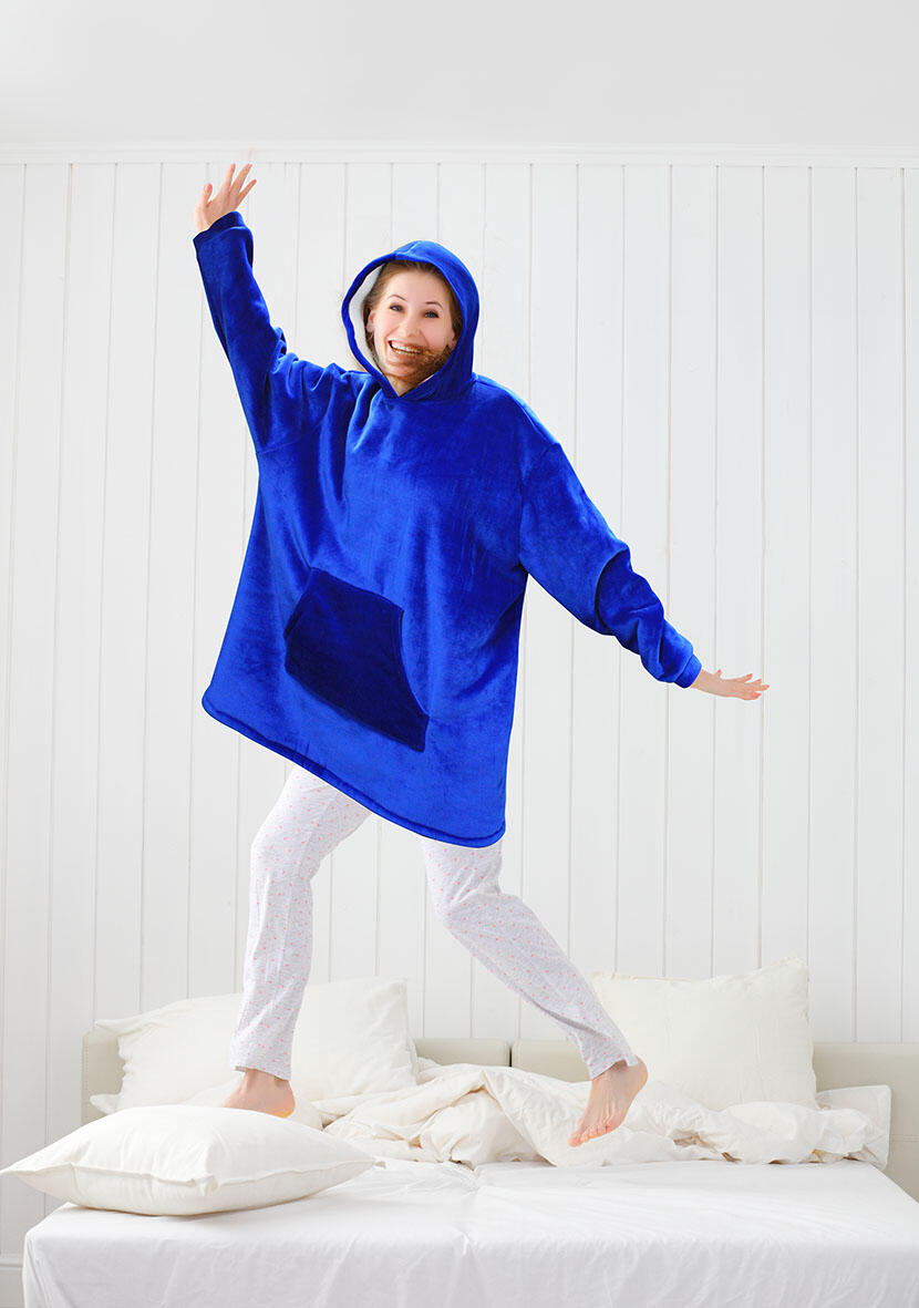 Abrazo Polar™ - Bata-manta con capucha Reversible UNISEX