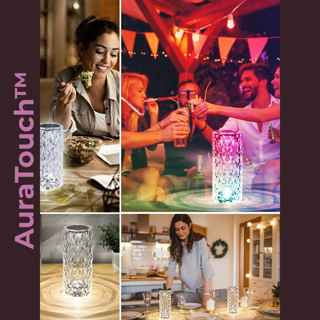 AuraTouch™ - Lámpara Táctil Multicolor