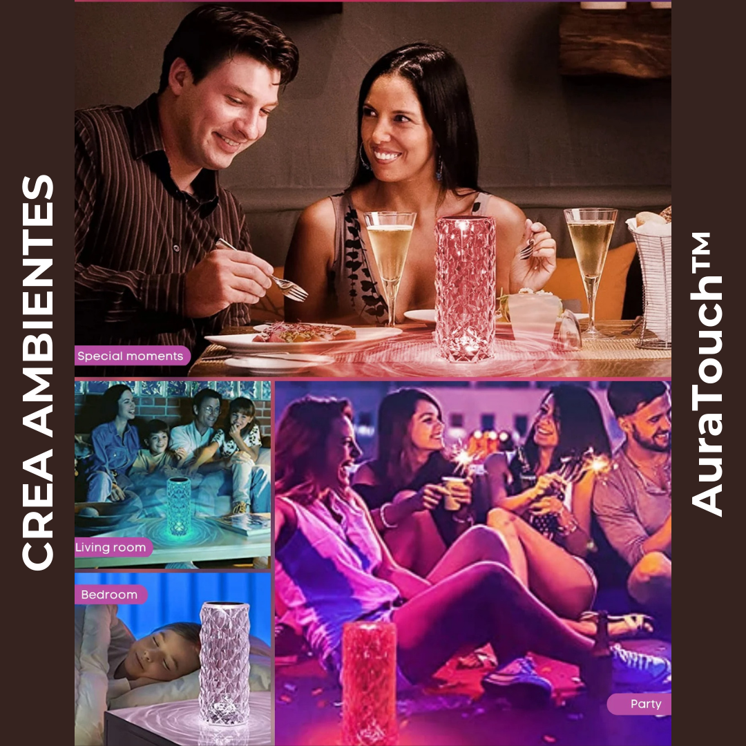 AuraTouch™ - Lámpara Táctil Multicolor