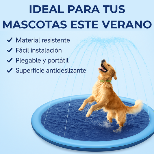 Alfombra aspersor para mascotas - FRESQUIPET + Ebook de regalo
