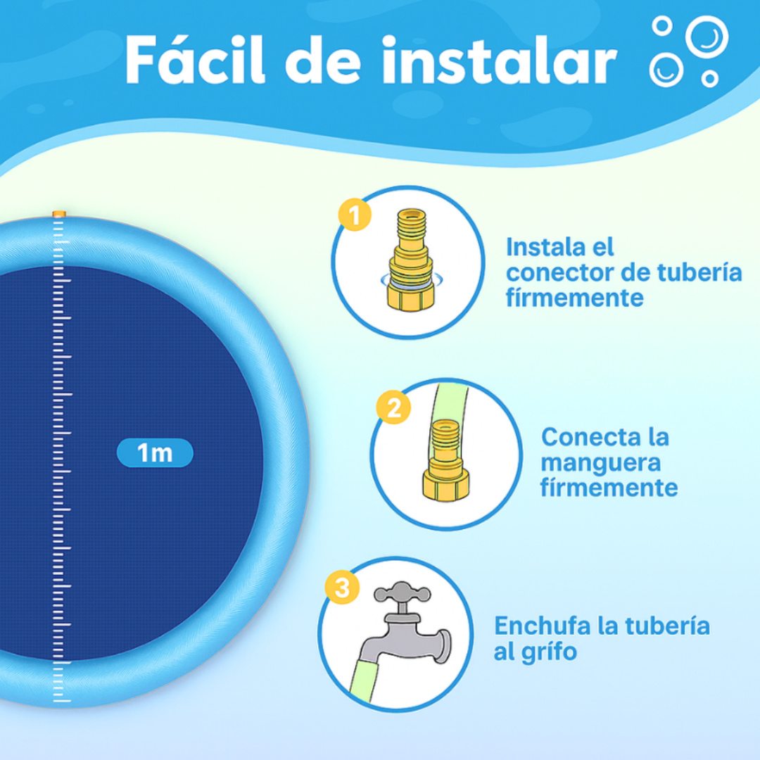 Alfombra aspersor para mascotas - FRESQUIPET + Ebook de regalo