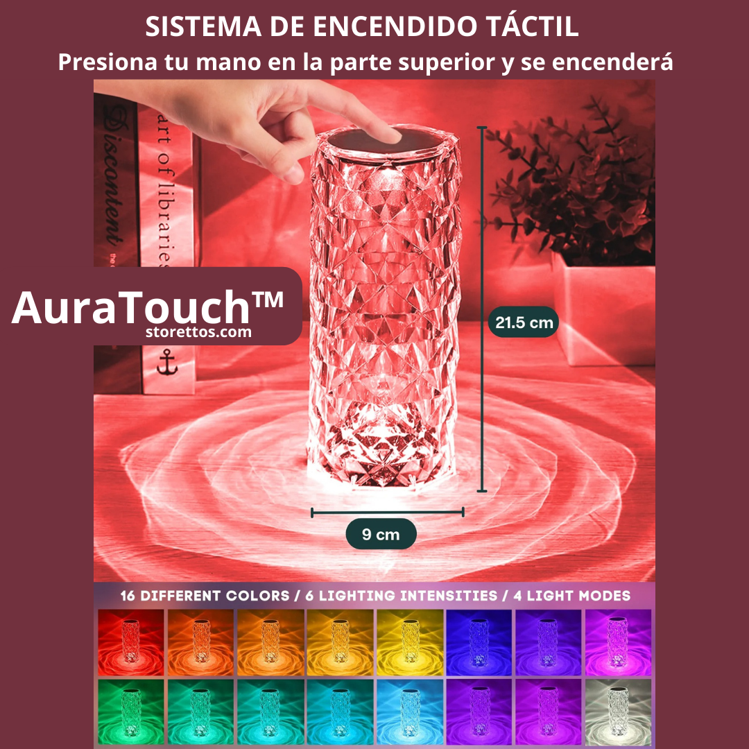 AuraTouch™ - Lámpara Táctil Multicolor