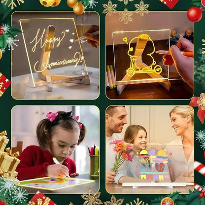 LumiKids Pad™- Pizarra con luz LED 20x30 Grande