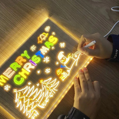 LumiKids Pad™- Pizarra con luz LED 20x30 Grande